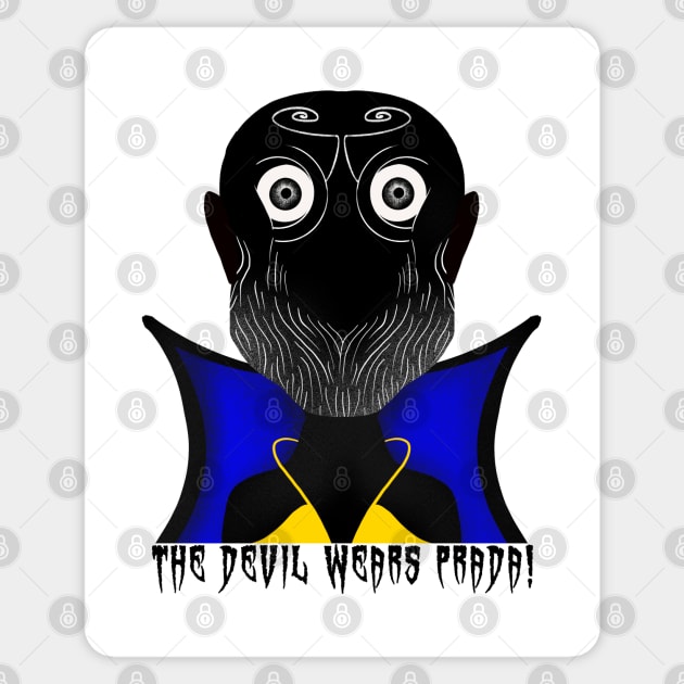 The Devil wears Prada! Sticker by Brains